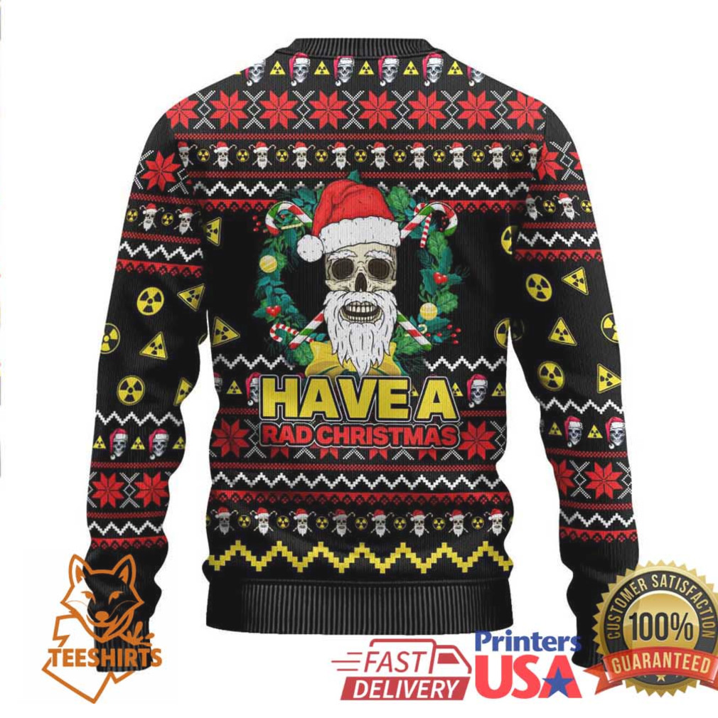 Skull Have A Rad Christmas Ugly Christmas Sweater Xmas Holiday Patterns Skull Have A Rad Christmas Ugly Christmas Sweater Xmas Holiday Patterns