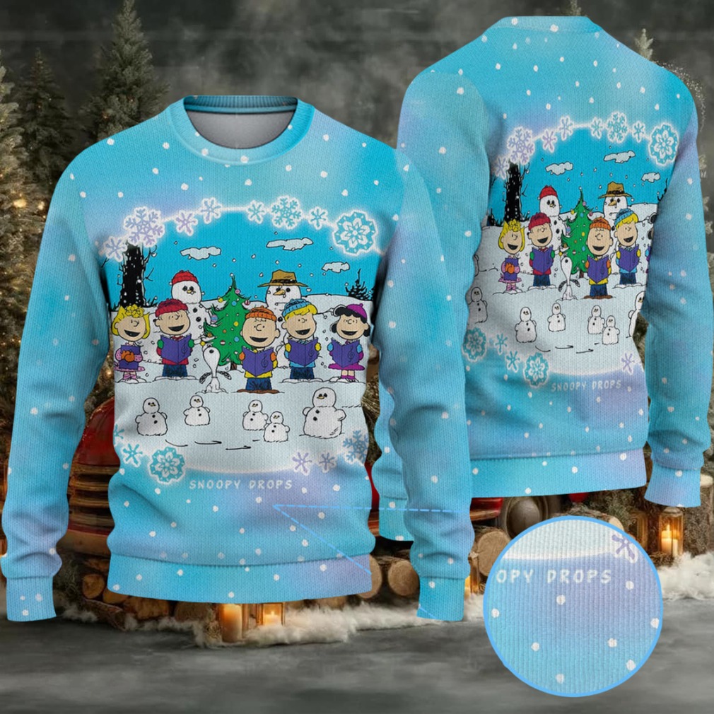 Snoopy And Friend Christmas Knitted Sweater Snoopy And Friend Christmas Knitted Sweater
