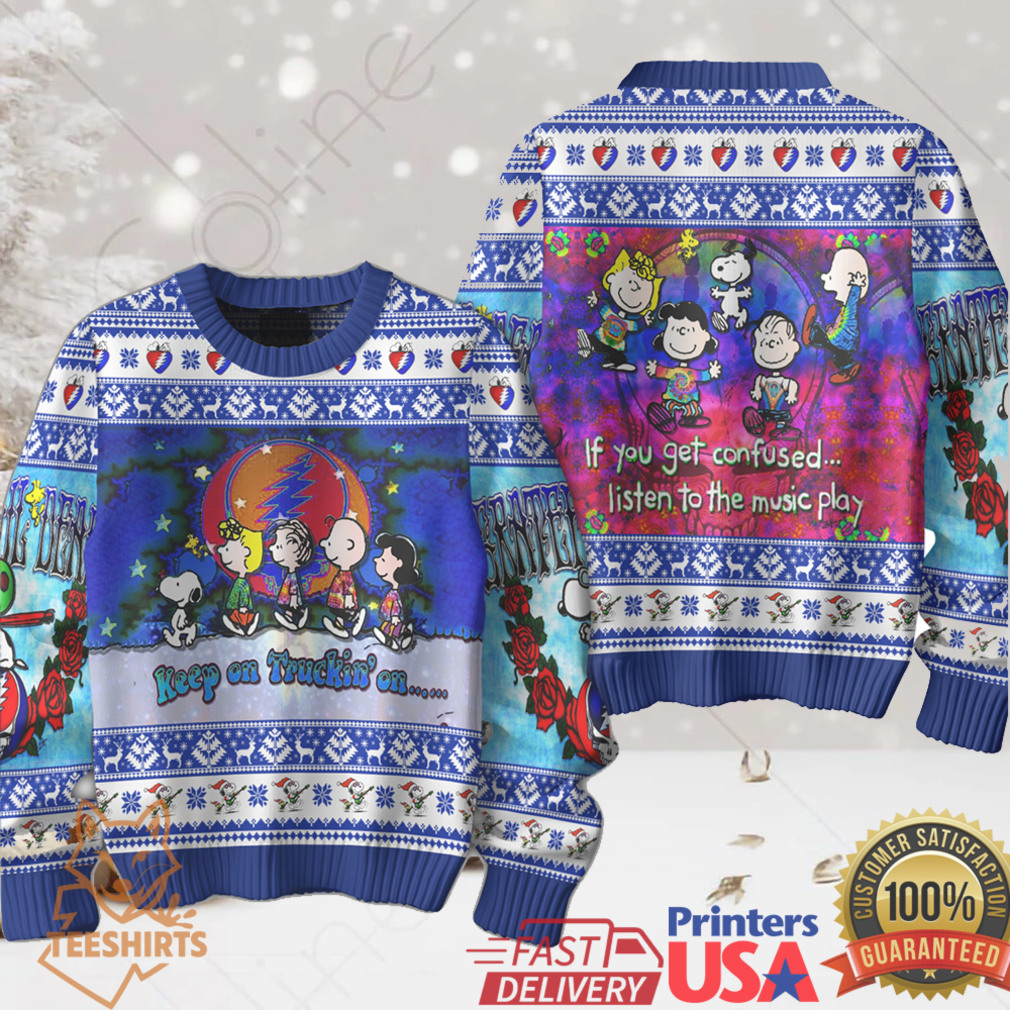 Snoopy & Charlie Brown Steal Your Face Ugly Sweater Snoopy & Charlie Brown Steal Your Face Ugly Sweater