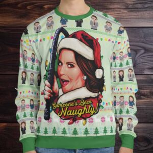 Someone's Been Naughty! Ugly Christmas Sweatshirt