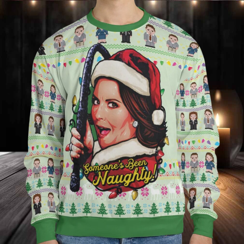 Someone’s Been Naughty! Ugly Christmas Sweatshirt Someone’s Been Naughty! Ugly Christmas Sweatshirt