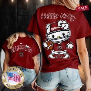 South Carolina Gamecocks NCAA Hello Kitty Shirt