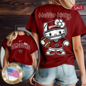 South Carolina Gamecocks NCAA Hello Kitty Shirt