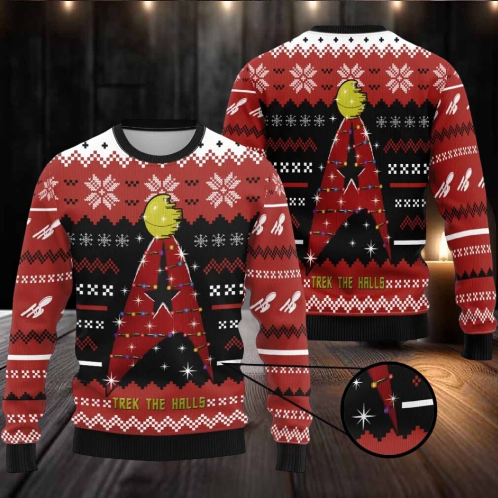 Star Trek Christmas Knitted Sweater Star Trek Christmas Knitted Sweater