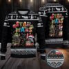 Godzilla Beer Christmas Knitted Ugly Sweater Godzilla Beer Christmas Knitted Ugly Sweater