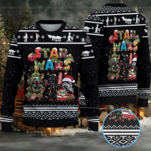 Star Wars Christmas Knitted Sweater