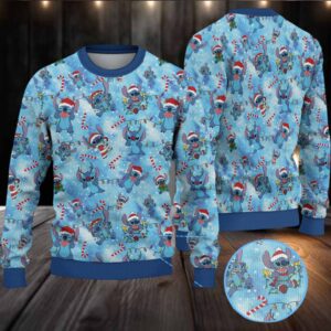 Stitch Christmas Knitted Sweater Stitch Christmas Knitted Sweater