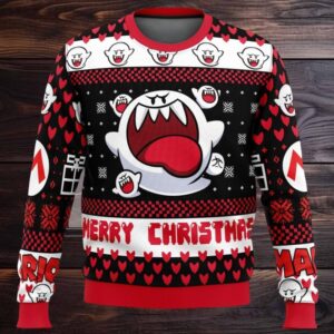 Super Mario Bros Christmas Ugly Sweater