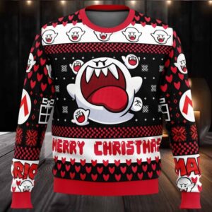 Super Mario Bros Christmas Ugly Sweater
