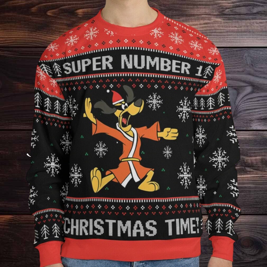 Super Number One Hong Kong Phooey Ugly Christmas Sweatshirt Super Number One Hong Kong Phooey Ugly Christmas Sweatshirt