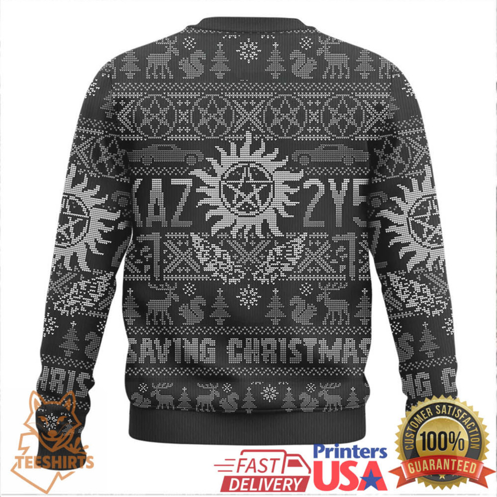 Supernatural Christmas Ugly Sweater, Hunting Things The Family Business Sweater Supernatural Christmas Ugly Sweater, Hunting Things The Family Business Sweater