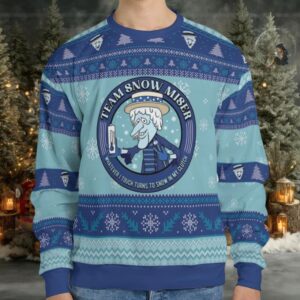 Team Snow Miser Ugly Christmas Sweatshirt Team Snow Miser Ugly Christmas Sweatshirt