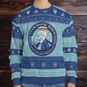 Team Snow Miser Ugly Christmas Sweatshirt