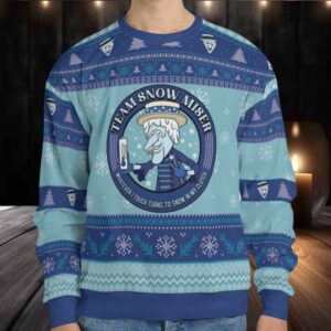 Team Snow Miser Ugly Christmas Sweatshirt