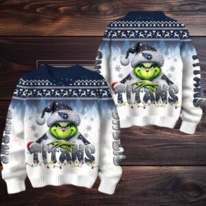 Tennessee Titans Grinch Stolen Christmas Sweater
