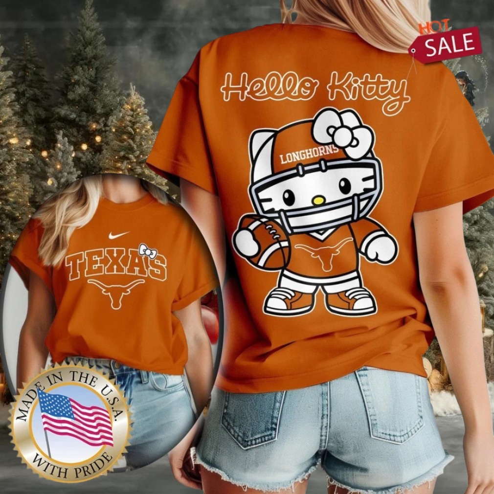 Texas Longhorns NCAA Hello Kitty Shirt
