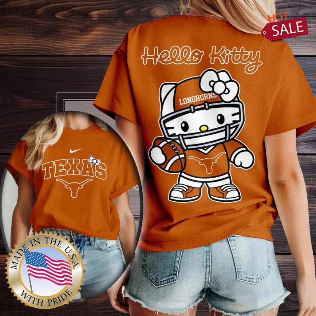 Texas Longhorns NCAA Hello Kitty Shirt Texas Longhorns NCAA Hello Kitty Shirt