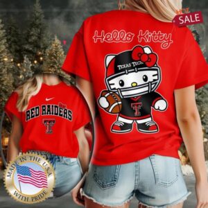 Texas Tech Red Raiders NCAA Hello Kitty Shirt