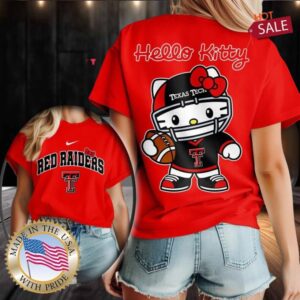 Texas Tech Red Raiders NCAA Hello Kitty Shirt