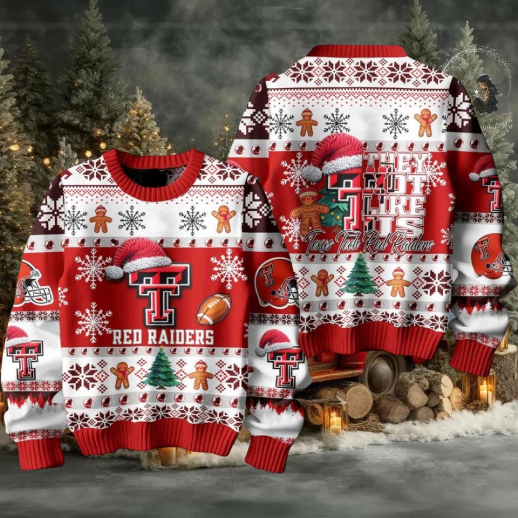 Texas Tech Red Raiders They Not Like Us Ugly Sweater Mens Womens For Sale Texas Tech Red Raiders They Not Like Us Ugly Sweater Mens Womens For Sale