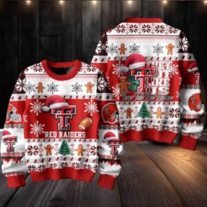 Texas Tech Red Raiders They Not Like Us Ugly Sweater Mens Womens For Sale