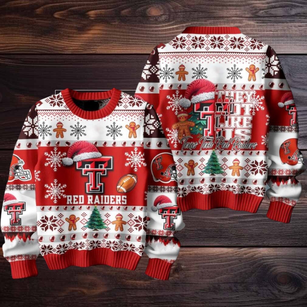 Texas Tech Red Raiders They Not Like Us Ugly Sweater Mens Womens For Sale Texas Tech Red Raiders They Not Like Us Ugly Sweater Mens Womens For Sale