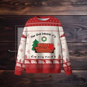 The One Where It'S Christmas Ugly Sweater