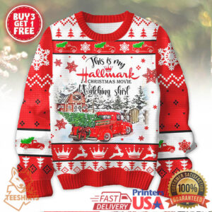 This Is My Hallmark Christmas Movie Watching Ugly Sweater