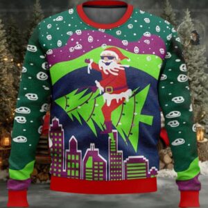 Tripping Santa Ugly Christmas Sweater Tripping Santa Ugly Christmas Sweater