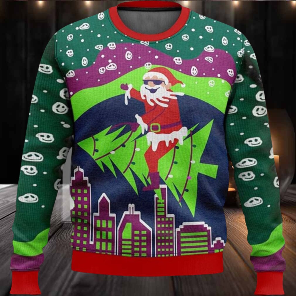 Tripping Santa Ugly Christmas Sweater Tripping Santa Ugly Christmas Sweater