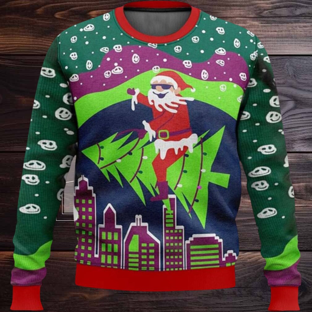 Tripping Santa Ugly Christmas Sweater Tripping Santa Ugly Christmas Sweater
