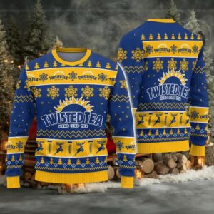 Twisted Tea Hard Iced Tea Christmas Ugly Sweater Twisted Tea Hard Iced Tea Christmas Ugly Sweater