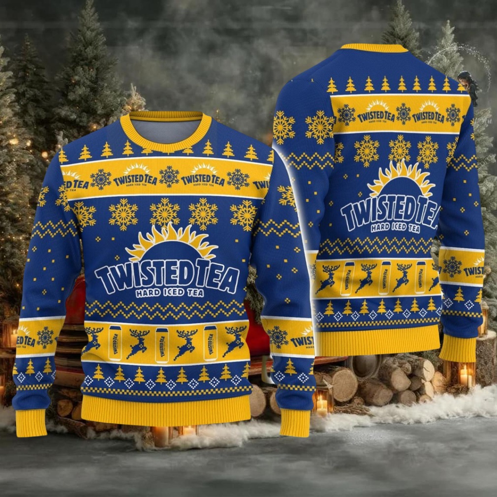 Twisted Tea Hard Iced Tea Christmas Ugly Sweater Twisted Tea Hard Iced Tea Christmas Ugly Sweater
