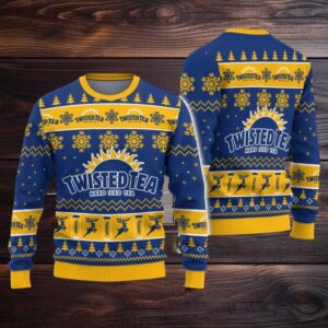 Twisted Tea Hard Iced Tea Christmas Ugly Sweater