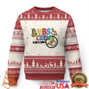 VBS 2025 Ugly Christmas Sweater Magnified Vacation Bible School Butterfly VBS Team