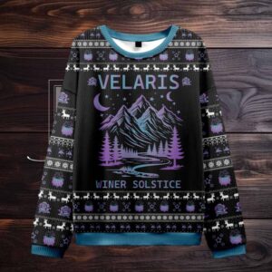 Velaris Winter Solstice Ugly Christmas Sweater