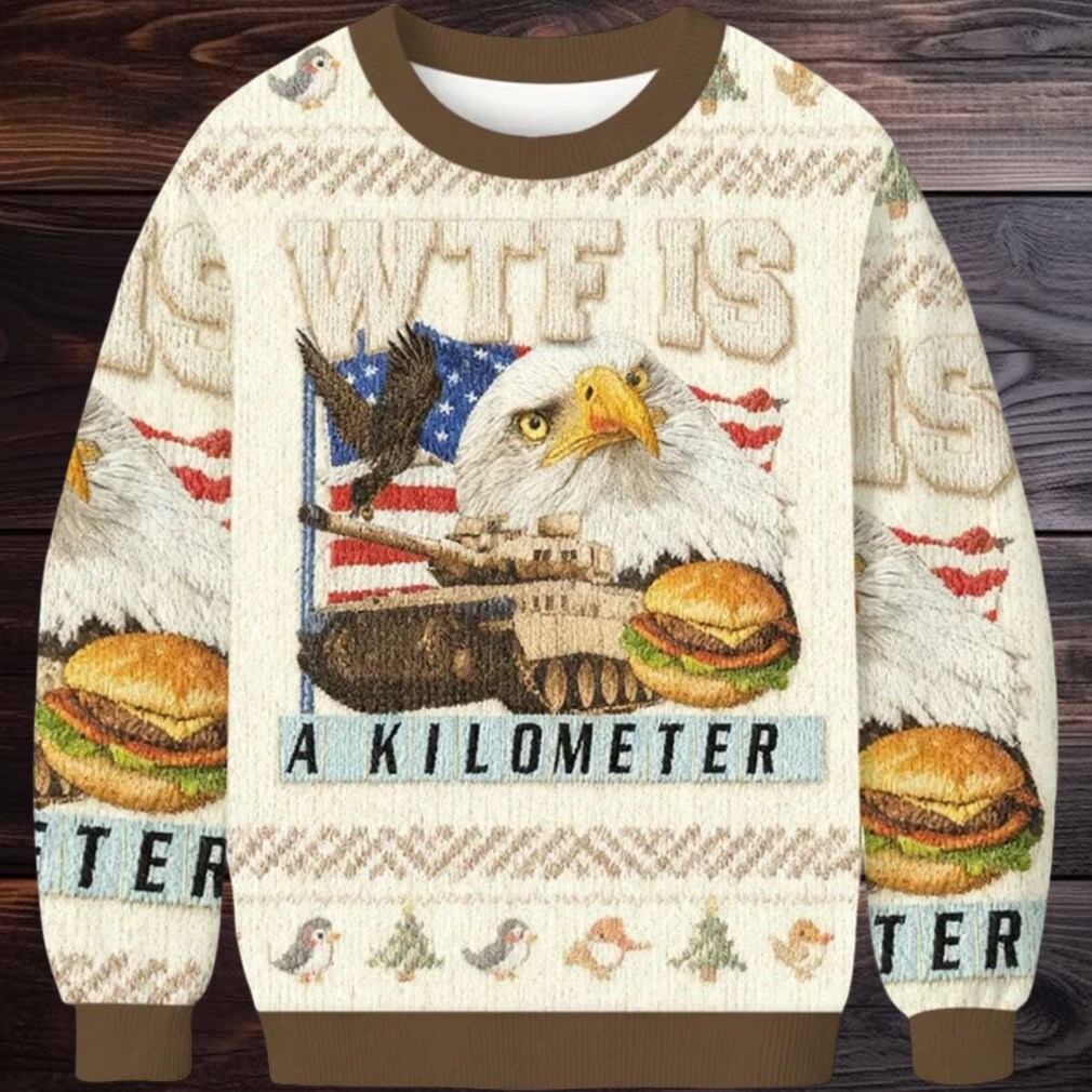 WTF Is A Kilometer Meme Christmas Ugly Sweater WTF Is A Kilometer Meme Christmas Ugly Sweater