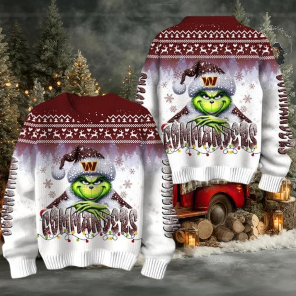 Washington Commanders Grinch Stolen Christmas Sweater Washington Commanders Grinch Stolen Christmas Sweater