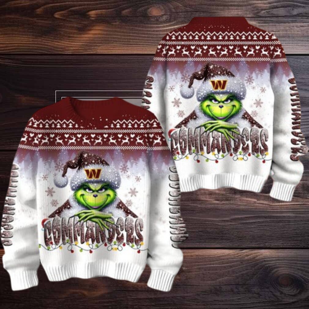 Washington Commanders Grinch Stolen Christmas Sweater Washington Commanders Grinch Stolen Christmas Sweater
