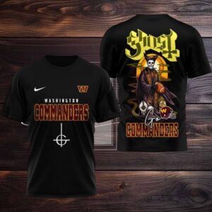 Washington Commanders NFL Ghost Band Shirt