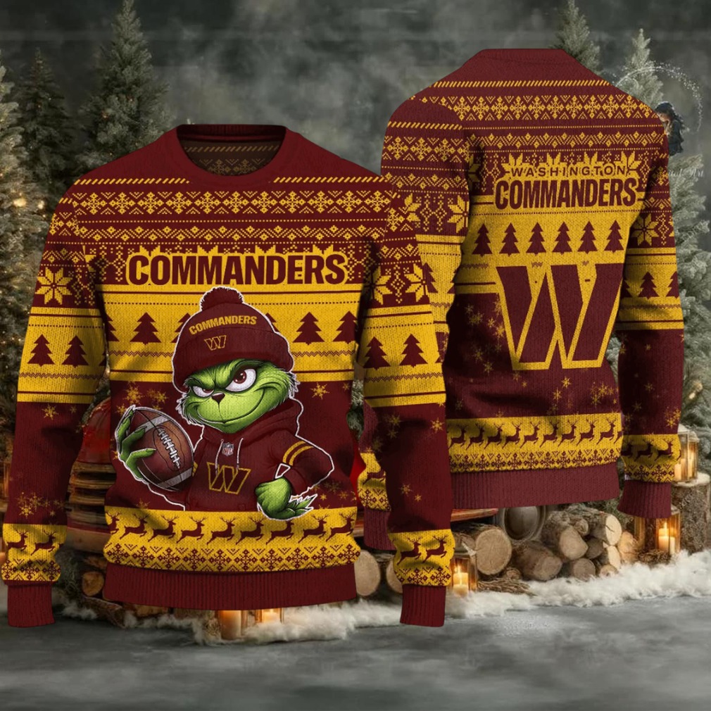 Washington Commanders Ugly Christmas Sweaters Washington Commanders Ugly Christmas Sweaters