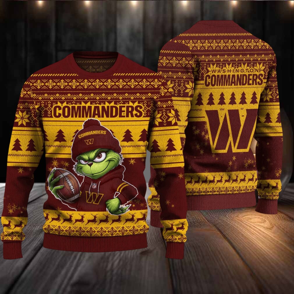 Washington Commanders Ugly Christmas Sweaters Washington Commanders Ugly Christmas Sweaters