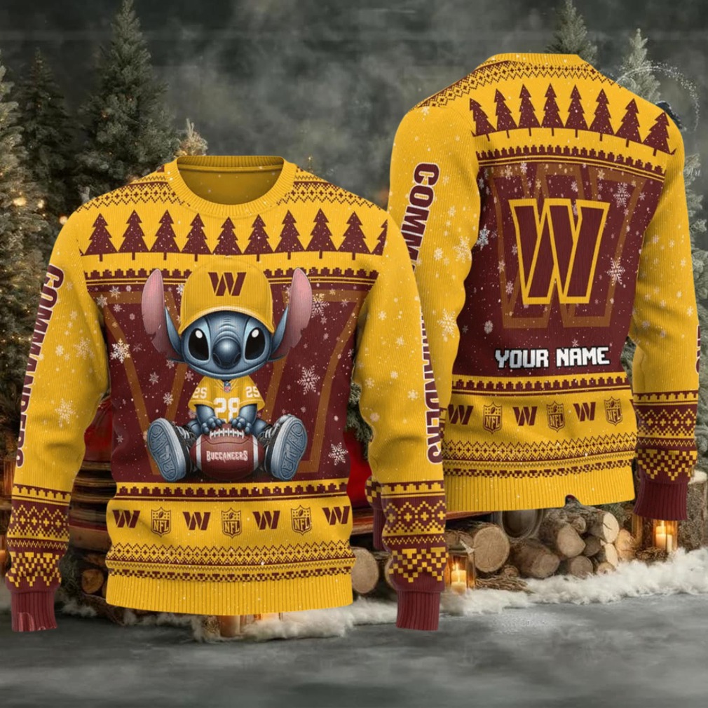 Washington Commanders Ugly Stitch Sweaters Washington Commanders Ugly Stitch Sweaters