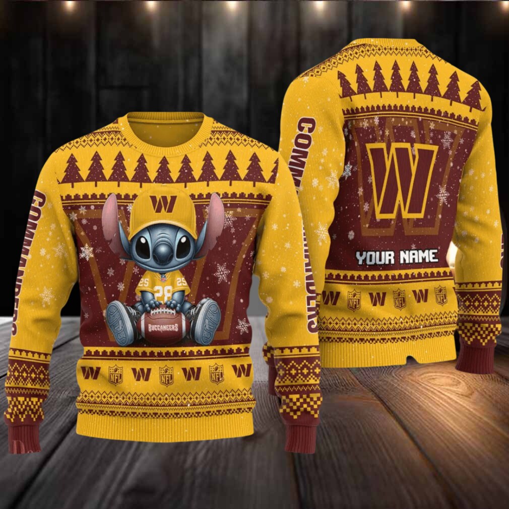 Washington Commanders Ugly Stitch Sweaters Washington Commanders Ugly Stitch Sweaters