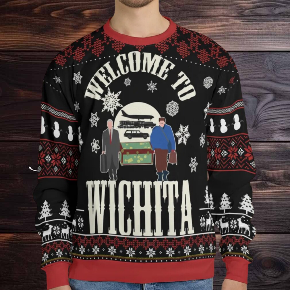 Welcome To Wichita Ugly Christmas Sweatshirt Welcome To Wichita Ugly Christmas Sweatshirt