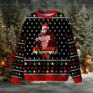 Wendigo Christmas Ugly Sweatshirts