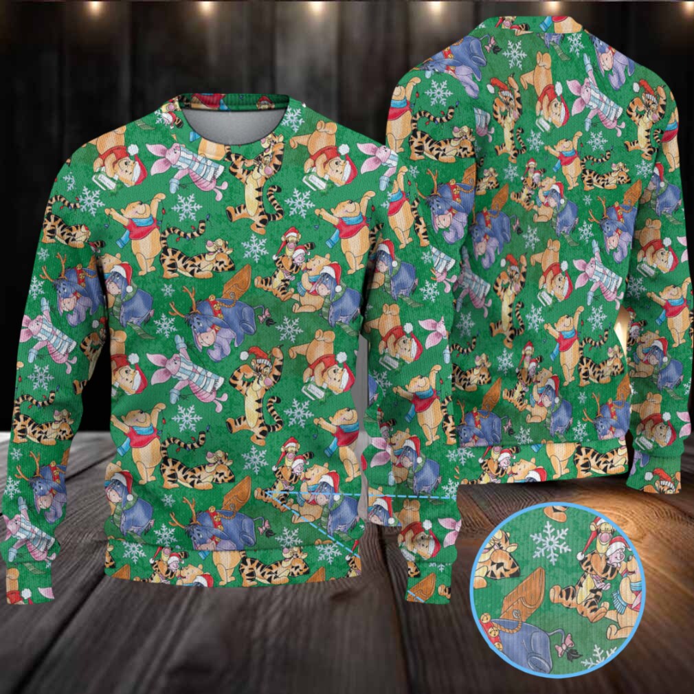 Winnie the Pooh Christmas Knitteds Sweater Winnie the Pooh Christmas Knitteds Sweater