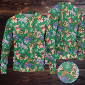 Winnie the Pooh Christmas Knitteds Sweater