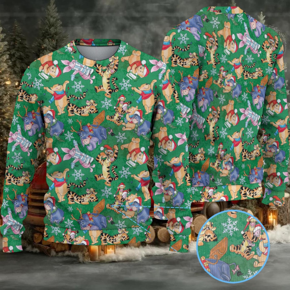 Winnie the Pooh Christmas Knitteds Sweater Winnie the Pooh Christmas Knitteds Sweater