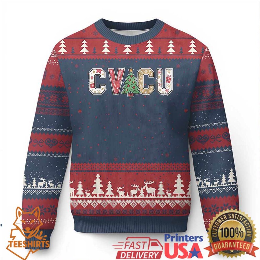 Xmas CVICU Nurse Ugly Christmas Sweater Cardiovascular Intensive Care Unit Cardiac Nurse Xmas CVICU Nurse Ugly Christmas Sweater Cardiovascular Intensive Care Unit Cardiac Nurse